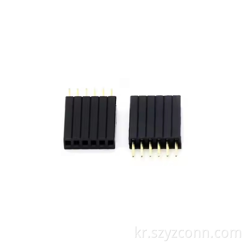 1.27mm Pitch Female Header Single Row Straight H8.5mm 12P-150P (4)